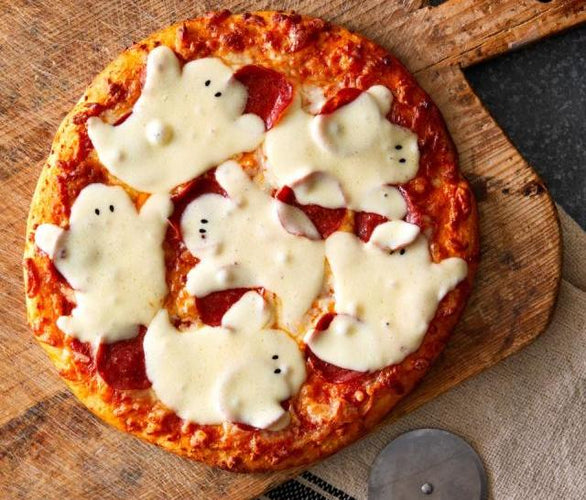 Ghost Pepperoni Pizza