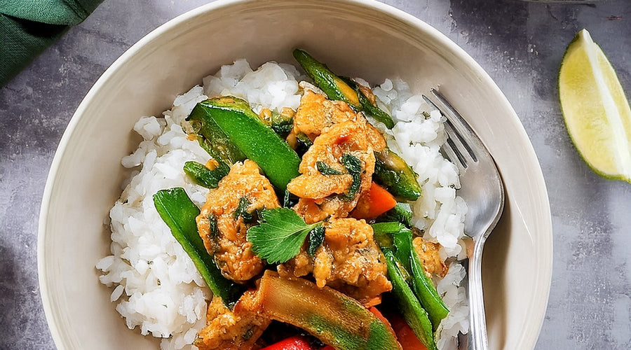 Chicken Satay Stir-fry