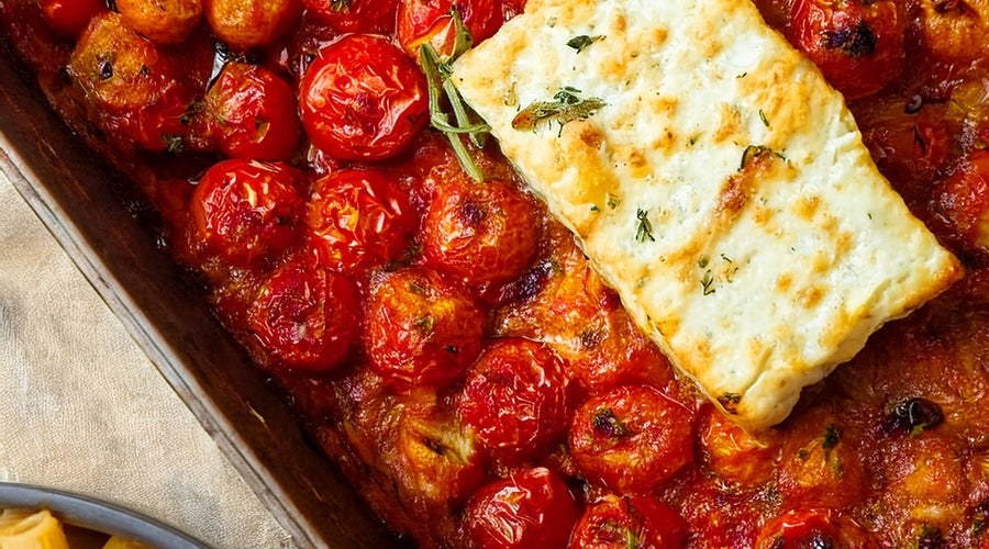 Baked Feta and Tomato Pasta