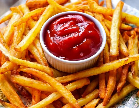 Oven Baked Crispy French Fries