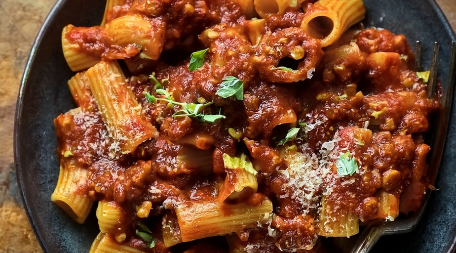 Saucy Sunday Bolognese Pasta