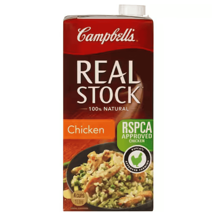 Campbells Chicken Stock 1L | Auckland Grocery Delivery Get Campbells Chicken Stock 1L delivered to your doorstep by your local Auckland grocery delivery. Shop Paddock To Pantry. Convenient online food shopping in NZ | Grocery Delivery Auckland | Grocery Delivery Nationwide | Fruit Baskets NZ | Online Food Shopping NZ Campbells Chicken Stock 1L Available for delivery to your doorstep with Paddock To Pantry’s Nationwide Grocery Delivery. Online shopping made easy in NZ
