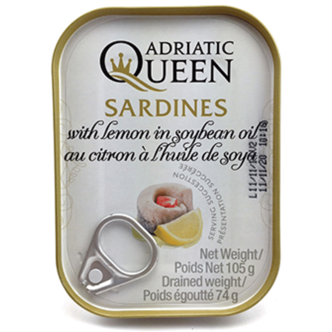 Adriatic Queen Sardines in Soya | Auckland Grocery Delivery