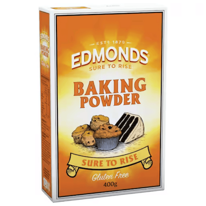 Edmonds Gluten Free Baking Powder 400g | Auckland Grocery Delivery Get Edmonds Gluten Free Baking Powder 400g delivered to your doorstep by your local Auckland grocery delivery. Shop Paddock To Pantry. Convenient online food shopping in NZ | Grocery Delivery Auckland | Grocery Delivery Nationwide | Fruit Baskets NZ | Online Food Shopping NZ Edmonds Baking Powder 400g delivered to your doorstep with Auckland grocery delivery from Paddock To Pantry. Convenient online food shopping in NZ
