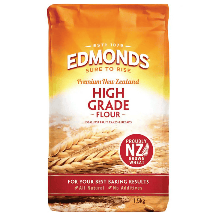 Edmonds High Grade Flour | Auckland Grocery Delivery Get Edmonds High Grade Flour delivered to your doorstep by your local Auckland grocery delivery. Shop Paddock To Pantry. Convenient online food shopping in NZ | Grocery Delivery Auckland | Grocery Delivery Nationwide | Fruit Baskets NZ | Online Food Shopping NZ Edmonds High Grade Flour 1.5kg delivered to your doorstep with Auckland grocery delivery from Paddock To Pantry. Convenient online food shopping in NZ