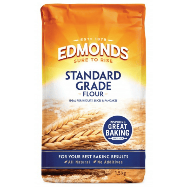 Edmonds Standard Flour 1.5kg | Auckland Grocery Delivery Get Edmonds Standard Flour 1.5kg delivered to your doorstep by your local Auckland grocery delivery. Shop Paddock To Pantry. Convenient online food shopping in NZ | Grocery Delivery Auckland | Grocery Delivery Nationwide | Fruit Baskets NZ | Online Food Shopping NZ Edmonds Standard Flour 1.5kg delivered to your doorstep with Auckland grocery delivery from Paddock To Pantry. Convenient online food shopping in NZ