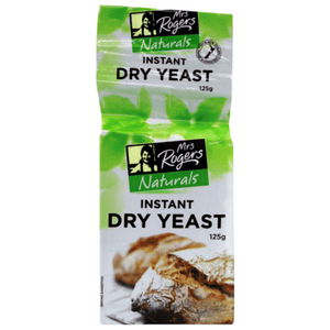 Rogers Instant Dry Yeast | Auckland Grocery Delivery Get Rogers Instant Dry Yeast delivered to your doorstep by your local Auckland grocery delivery. Shop Paddock To Pantry. Convenient online food shopping in NZ | Grocery Delivery Auckland | Grocery Delivery Nationwide | Fruit Baskets NZ | Online Food Shopping NZ Rogers Instant Dry Yeast 125g Available for delivery to your doorstep with Paddock To Pantry’s Nationwide Grocery Delivery. Online shopping made easy in NZ