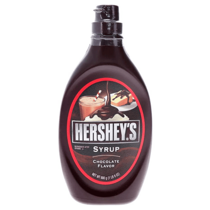 Hershey's Chocolate Syrup 680g | Auckland Grocery Delivery Get Hershey's Chocolate Syrup 680g delivered to your doorstep by your local Auckland grocery delivery. Shop Paddock To Pantry. Convenient online food shopping in NZ | Grocery Delivery Auckland | Grocery Delivery Nationwide | Fruit Baskets NZ | Online Food Shopping NZ Hershey's Chocolate Syrup 680g Available for delivery to your doorstep with Paddock To Pantry’s Nationwide Grocery Delivery. Online shopping made easy in NZ