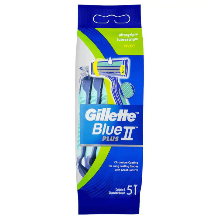 GIL Gillette Blue Plus Razor 4pk | Auckland Grocery Delivery Get GIL Gillette Blue Plus Razor 4pk delivered to your doorstep by your local Auckland grocery delivery. Shop Paddock To Pantry. Convenient online food shopping in NZ | Grocery Delivery Auckland | Grocery Delivery Nationwide | Fruit Baskets NZ | Online Food Shopping NZ Gillette Blue Plus Razors 5 Pack Available for delivery to your doorstep with Paddock To Pantry’s Nationwide Grocery Delivery. Online shopping made easy in NZ