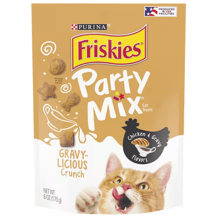 Purina Friskies Party Mix gravylicious 170g | Auckland Grocery Delivery Get Purina Friskies Party Mix gravylicious 170g delivered to your doorstep by your local Auckland grocery delivery. Shop Paddock To Pantry. Convenient online food shopping in NZ | Grocery Delivery Auckland | Grocery Delivery Nationwide | Fruit Baskets NZ | Online Food Shopping NZ Purina Friskies Party Mix - Gravylicious 170g Delivered to your door 7 days in Auckland and NZ-wide overnight | Free delivery on orders over $125.