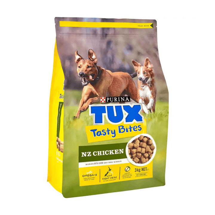 Tux Tasty Chicken Bites Adult 3kg | Auckland Grocery Delivery Get Tux Tasty Chicken Bites Adult 3kg delivered to your doorstep by your local Auckland grocery delivery. Shop Paddock To Pantry. Convenient online food shopping in NZ | Grocery Delivery Auckland | Grocery Delivery Nationwide | Fruit Baskets NZ | Online Food Shopping NZ 