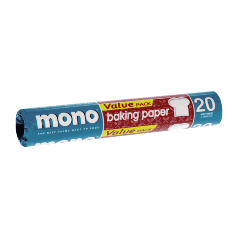 mono baking paper 20m | Auckland Grocery Delivery Get mono baking paper 20m delivered to your doorstep by your local Auckland grocery delivery. Shop Paddock To Pantry. Convenient online food shopping in NZ | Grocery Delivery Auckland | Grocery Delivery Nationwide | Fruit Baskets NZ | Online Food Shopping NZ Mono Baking Paper 20m Mono Baking Paper is a siliconised kraft paper with a non stick surface ideal for cooking and baking. Household essentials delivered.