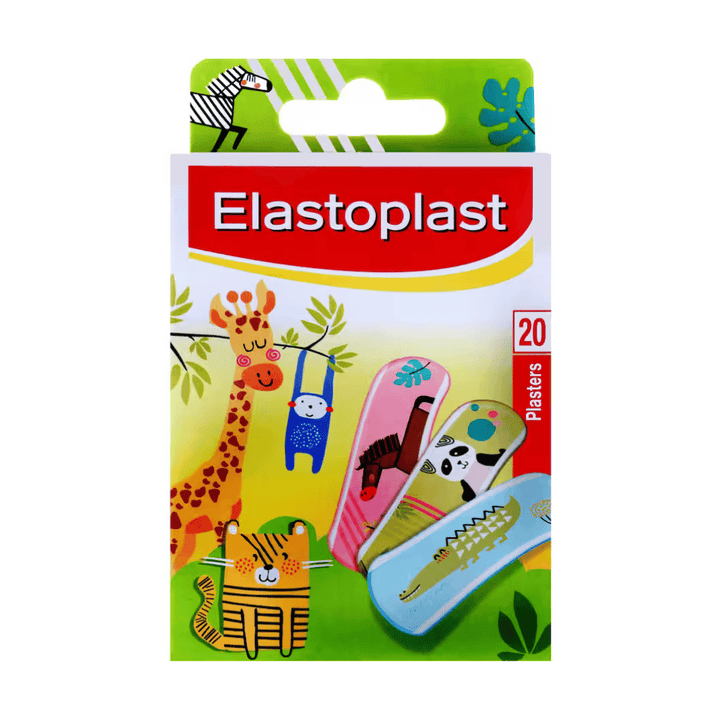 Elastoplast Animal plasters 20 pack | Auckland Grocery Delivery Get Elastoplast Animal plasters 20 pack delivered to your doorstep by your local Auckland grocery delivery. Shop Paddock To Pantry. Convenient online food shopping in NZ | Grocery Delivery Auckland | Grocery Delivery Nationwide | Fruit Baskets NZ | Online Food Shopping NZ Elastoplast Animal plasters 20 pack Elastoplast kids plasters 20 pack come with various animal designs. -easy to remove and skin-friendly. 