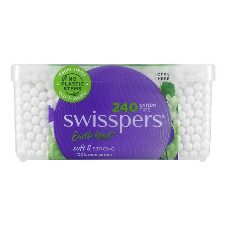 Swisspers Cotton Tips 240 Pack | Auckland Grocery Delivery Get Swisspers Cotton Tips 240 Pack delivered to your doorstep by your local Auckland grocery delivery. Shop Paddock To Pantry. Convenient online food shopping in NZ | Grocery Delivery Auckland | Grocery Delivery Nationwide | Fruit Baskets NZ | Online Food Shopping NZ Swisspers Cotton Tips 240 pack. Perfect for touch ups and beauty needs. Free delivery nationwide on orders over $150.