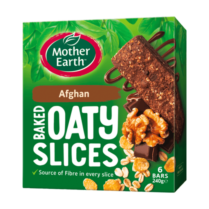 Mother Earth Afghan 6 bars | Auckland Grocery Delivery Get Mother Earth Afghan 6 bars delivered to your doorstep by your local Auckland grocery delivery. Shop Paddock To Pantry. Convenient online food shopping in NZ | Grocery Delivery Auckland | Grocery Delivery Nationwide | Fruit Baskets NZ | Online Food Shopping NZ Mother Earth Afghan Baked Oaty Slices 6 bars. Healthy breakfast and snack foods available at Paddock to Pantry.