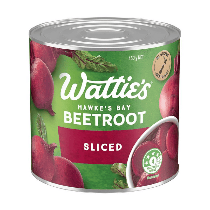 Watties Beetroot Sliced 450g | Auckland Grocery Delivery Get Watties Beetroot Sliced 450g delivered to your doorstep by your local Auckland grocery delivery. Shop Paddock To Pantry. Convenient online food shopping in NZ | Grocery Delivery Auckland | Grocery Delivery Nationwide | Fruit Baskets NZ | Online Food Shopping NZ 