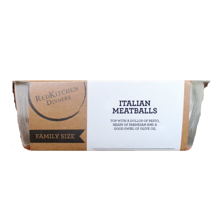 Italian Meatballs 1.11kg | Auckland Grocery Delivery Get Italian Meatballs 1.11kg delivered to your doorstep by your local Auckland grocery delivery. Shop Paddock To Pantry. Convenient online food shopping in NZ | Grocery Delivery Auckland | Grocery Delivery Nationwide | Fruit Baskets NZ | Online Food Shopping NZ Buy Red Kitchen Italian Meatballs 1100g at Paddock to Pantry – gourmet frozen meal with fast, fresh NZ-wide delivery.