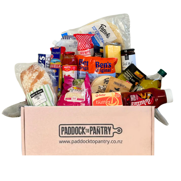 Grocery Box - IML Group | Auckland Grocery Delivery Get Grocery Box - IML Group delivered to your doorstep by your local Auckland grocery delivery. Shop Paddock To Pantry. Convenient online food shopping in NZ | Grocery Delivery Auckland | Grocery Delivery Nationwide | Fruit Baskets NZ | Online Food Shopping NZ Stock up on everyday essentials with our convenient Grocery Box! Prepacked with everything you need to cook gourmet meals at home! Get delivered nationwide.