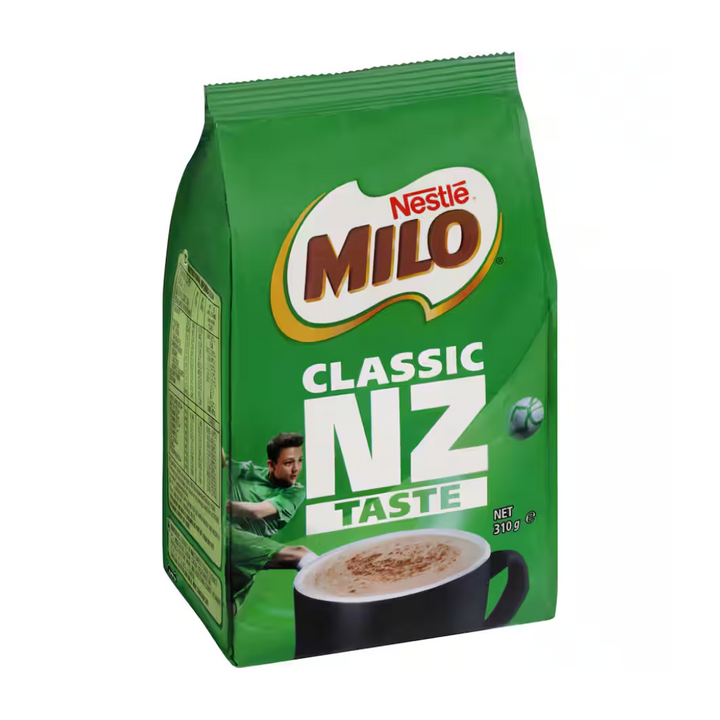 Nestle Milo 310g | Auckland Grocery Delivery Get Nestle Milo 310g delivered to your doorstep by your local Auckland grocery delivery. Shop Paddock To Pantry. Convenient online food shopping in NZ | Grocery Delivery Auckland | Grocery Delivery Nationwide | Fruit Baskets NZ | Online Food Shopping NZ Buy Nestlé Milo 310g at Paddock to Pantry. A nutritious malt drink with chocolatey flavour, delivered fast from NZ’s favourite online grocery store.
