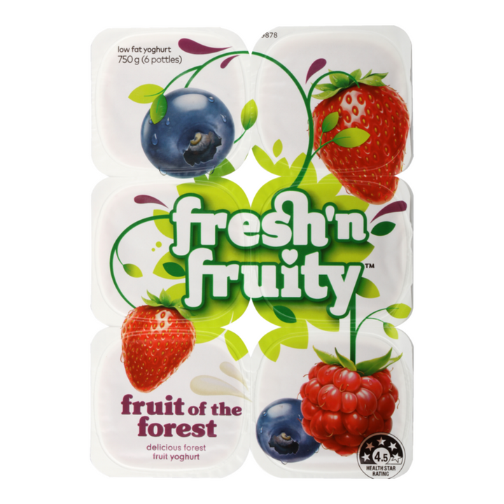 Fresh 'n Fruity Fruit of The Forest 6 x 125g | Auckland Grocery Delivery Get Fresh 'n Fruity Fruit of The Forest 6 x 125g delivered to your doorstep by your local Auckland grocery delivery. Shop Paddock To Pantry. Convenient online food shopping in NZ | Grocery Delivery Auckland | Grocery Delivery Nationwide | Fruit Baskets NZ | Online Food Shopping NZ
