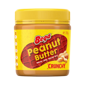 Bega Peanut Butter Crunchy 375 | Auckland Grocery Delivery Get Bega Peanut Butter Crunchy 375 delivered to your doorstep by your local Auckland grocery delivery. Shop Paddock To Pantry. Convenient online food shopping in NZ | Grocery Delivery Auckland | Grocery Delivery Nationwide | Fruit Baskets NZ | Online Food Shopping NZ Bega Peanut Butter Crunchy 375g Made with the same recipe in Australia for over 50 years, it’s never oily, never dry with the same taste you’ve always loved!