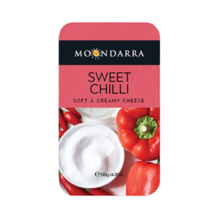 Moondarra Sweet Chilli Cheese 120g | Auckland Grocery Delivery Get Moondarra Sweet Chilli Cheese 120g delivered to your doorstep by your local Auckland grocery delivery. Shop Paddock To Pantry. Convenient online food shopping in NZ | Grocery Delivery Auckland | Grocery Delivery Nationwide | Fruit Baskets NZ | Online Food Shopping NZ Buy Moondarra Sweet Chilli Cheese at Paddock to Pantry. A creamy, spicy cheese log delivered fresh from NZ’s favourite online deli and grocery store.