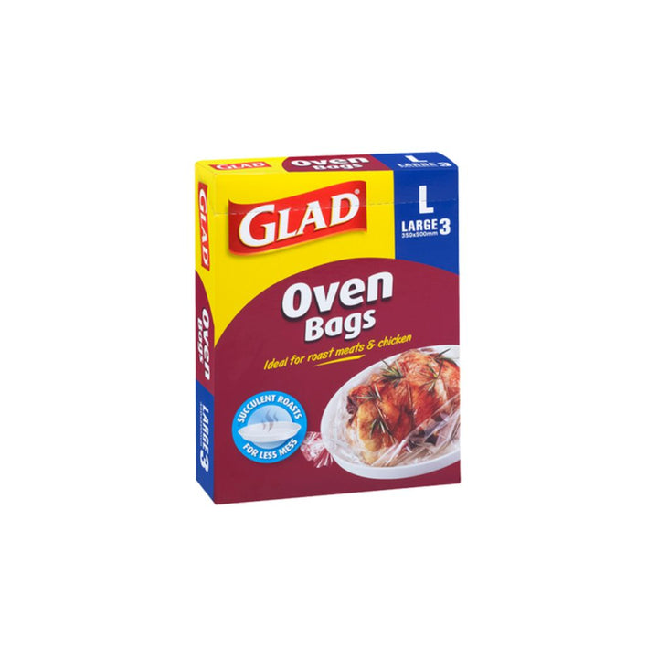 Glad Oven Bags Large | Auckland Grocery Delivery Get Glad Oven Bags Large delivered to your doorstep by your local Auckland grocery delivery. Shop Paddock To Pantry. Convenient online food shopping in NZ | Grocery Delivery Auckland | Grocery Delivery Nationwide | Fruit Baskets NZ | Online Food Shopping NZ Introducing Glad® Oven Bags - for faster, easier, and cleaner roasting. Cook your roasts faster than ever while ensuring moist and flavorful meat.