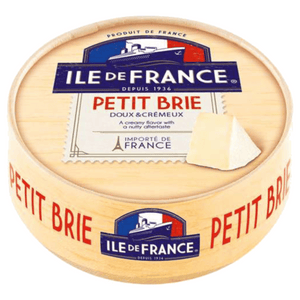 Ile de France Petit Brie 125g | Auckland Grocery Delivery Get Ile de France Petit Brie 125g delivered to your doorstep by your local Auckland grocery delivery. Shop Paddock To Pantry. Convenient online food shopping in NZ | Grocery Delivery Auckland | Grocery Delivery Nationwide | Fruit Baskets NZ | Online Food Shopping NZ Paddock To Pantry delivers groceries, fruit baskets & gift baskets nz wide 7 days a week with Auckland delivery 7 days. Get free grocery delivery when you spend $100 on overnight service