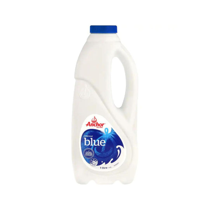 Anchor Blue Milk 1L | Auckland Grocery Delivery Get Anchor Blue Milk 1L delivered to your doorstep by your local Auckland grocery delivery. Shop Paddock To Pantry. Convenient online food shopping in NZ | Grocery Delivery Auckland | Grocery Delivery Nationwide | Fruit Baskets NZ | Online Food Shopping NZ Anchor blue™ milk has a scrumptious, creamy taste and it's full of nourishing benefits that contribute to your wellness. | Online Food Shopping NZ
