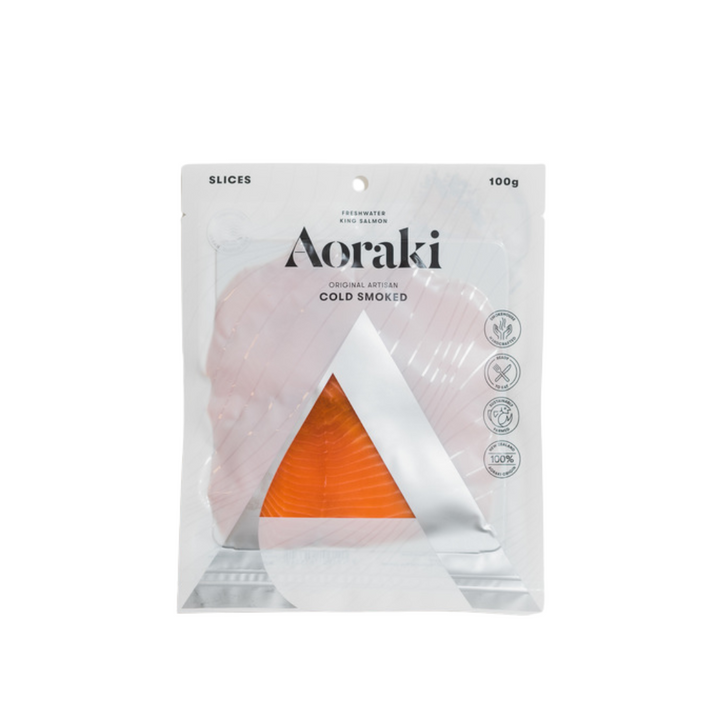 Aoraki Cold Smoked Salmon | Auckland Grocery Delivery Get Aoraki Cold Smoked Salmon delivered to your doorstep by your local Auckland grocery delivery. Shop Paddock To Pantry. Convenient online food shopping in NZ | Grocery Delivery Auckland | Grocery Delivery Nationwide | Fruit Baskets NZ | Online Food Shopping NZ Salmon from the fast glacial flows that surround Aoraki, Mt Cook, perfect environment for fish with light, clean taste and a delicate texture | Grocery Delivery
