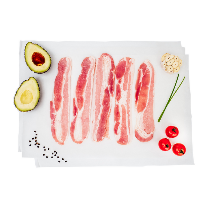 Gourmet Streaky Bacon | Auckland Grocery Delivery Get Gourmet Streaky Bacon delivered to your doorstep by your local Auckland grocery delivery. Shop Paddock To Pantry. Convenient online food shopping in NZ | Grocery Delivery Auckland | Grocery Delivery Nationwide | Fruit Baskets NZ | Online Food Shopping NZ Delicious and full-flavoured. It's perfect on it's own, as a breakfast bacon or as an accompaniment in a variety of dishes | Online Food Shopping NZ