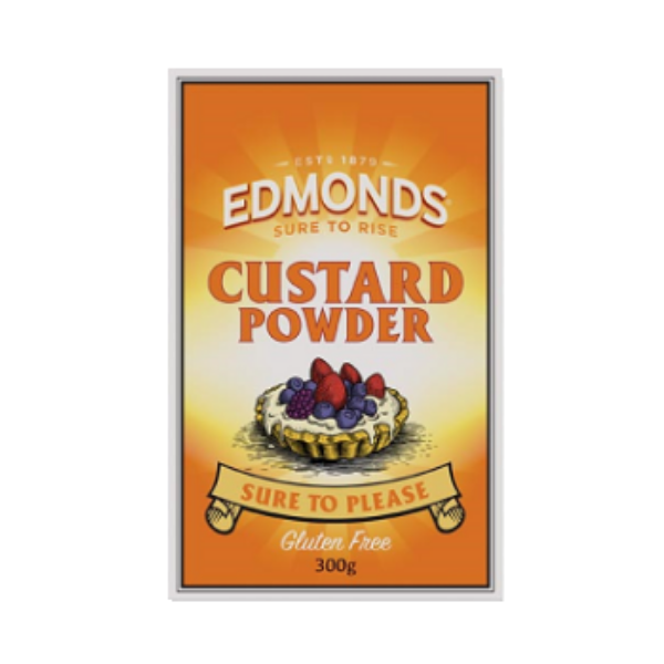 Edmonds Gluten Free Custard Powder 300g | Auckland Grocery Delivery Get Edmonds Gluten Free Custard Powder 300g delivered to your doorstep by your local Auckland grocery delivery. Shop Paddock To Pantry. Convenient online food shopping in NZ | Grocery Delivery Auckland | Grocery Delivery Nationwide | Fruit Baskets NZ | Online Food Shopping NZ Gluten Free Custard Powder 300g delivered to your doorstep with Auckland grocery delivery from Paddock To Pantry. Convenient online food shopping in NZ
