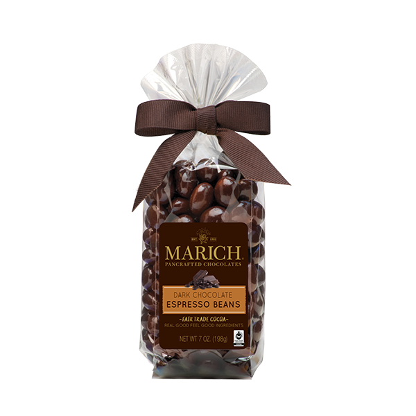 Marich Dark Chocolate Espresso Beans | Auckland Grocery Delivery Get Marich Dark Chocolate Espresso Beans delivered to your doorstep by your local Auckland grocery delivery. Shop Paddock To Pantry. Convenient online food shopping in NZ | Grocery Delivery Auckland | Grocery Delivery Nationwide | Fruit Baskets NZ | Online Food Shopping NZ Made with rich dark chocolate and real espresso beans, this snack is perfect for satisfying your caffeine cravings and curbing your sweet tooth.