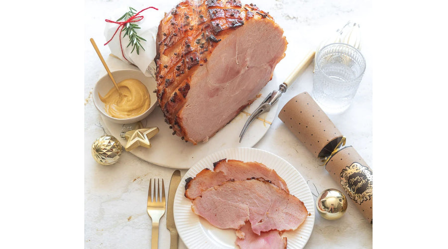 Glazed Christmas Ham