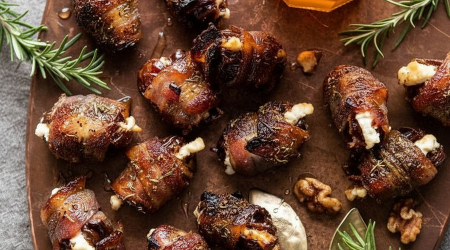 Stuffed Bacon Wrapped Dates