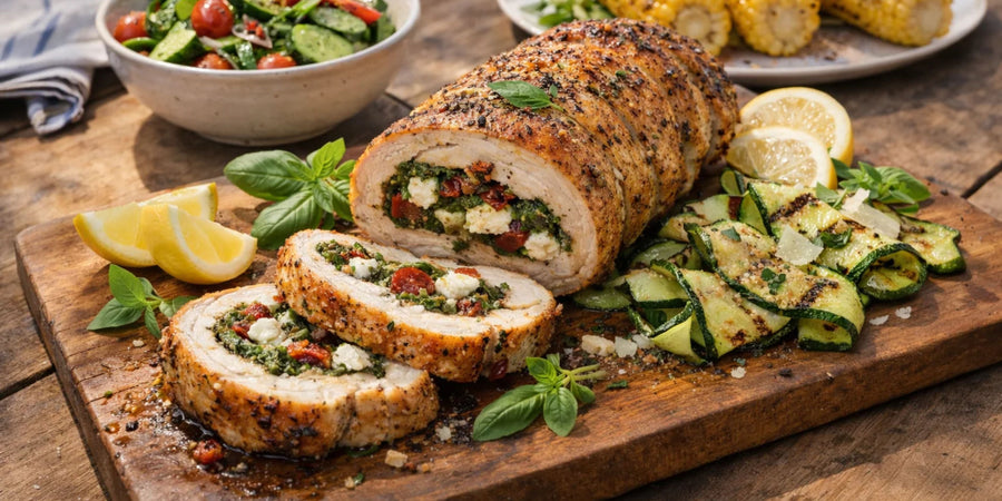 Mediterranean Roast Chicken