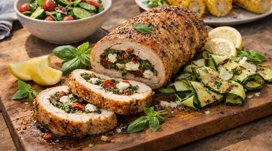 Mediterranean Roast chicken