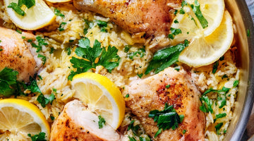 One Pot Chicken, Lemon and Rice