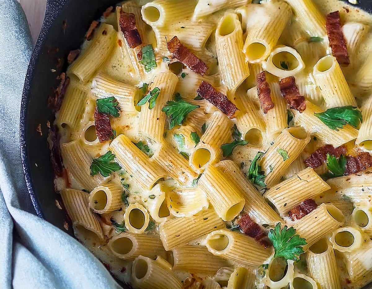 One Pot Bacon Alfredo - Shop Recipe At Paddock To Pantry