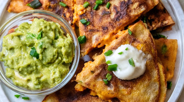 Chicken and Cheese Quesadilla