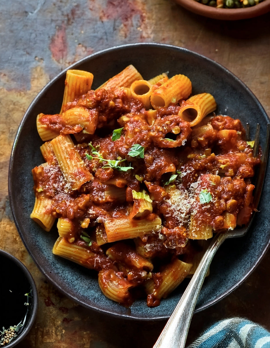 Saucy Sunday Bolognese Pasta