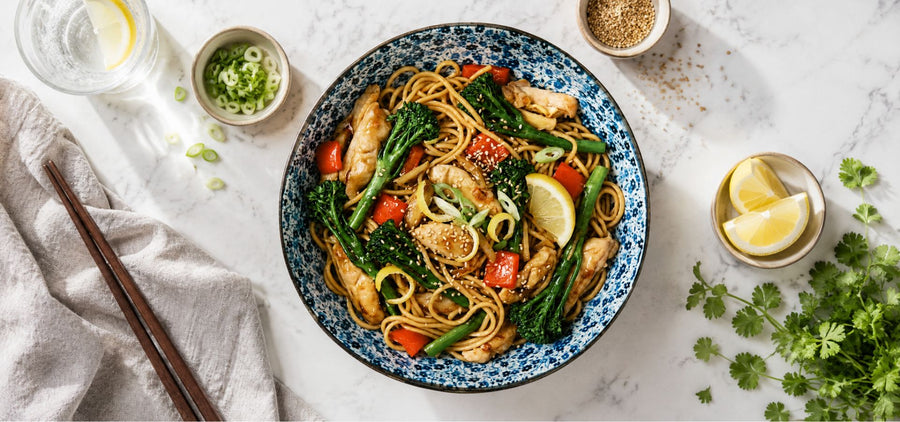 Lemon, Ginger & Sesame Stir-fry Recipe