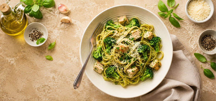 Creamy Chicken Pesto Pasta Recipe