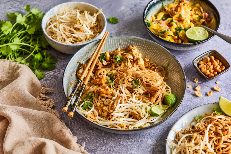 Easy Pad Thai Noodles