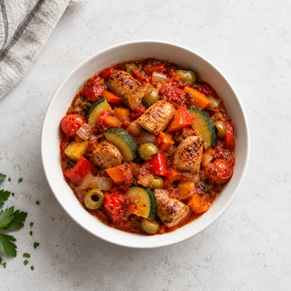 One-Pan Sausage Ratatouille Recipe