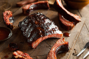 Smokey BBQ Pork Ribs - Heat & Eat | Auckland Grocery Delivery Get Smokey BBQ Pork Ribs - Heat & Eat delivered to your doorstep by your local Auckland grocery delivery. Shop Paddock To Pantry. Convenient online food shopping in NZ | Grocery Delivery Auckland | Grocery Delivery Nationwide | Fruit Baskets NZ | Online Food Shopping NZ These Smokey BBQ Ribs will be ready in under 15mins in the oven or 8mins in the microwave! Get all your grocery needs from Paddock to Pantry