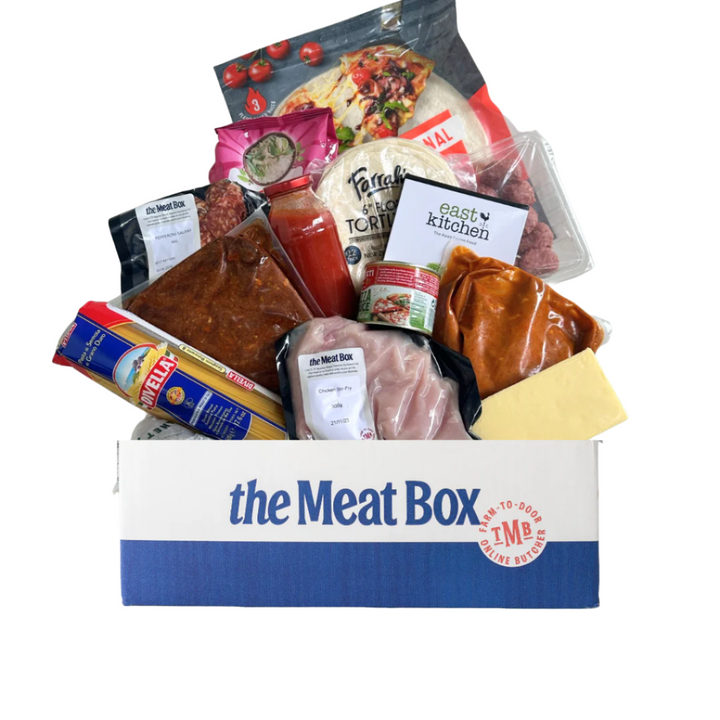 Dinner Box | Auckland Grocery Delivery Get Dinner Box delivered to your doorstep by your local Auckland grocery delivery. Shop Paddock To Pantry. Convenient online food shopping in NZ | Grocery Delivery Auckland | Grocery Delivery Nationwide | Fruit Baskets NZ | Online Food Shopping NZ Introducing our new Dinner Box! A delightful assortment of five scrumptious and hearty meals delivered straight to your doorstep! All for $6.75 per serving!