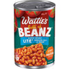 Wattie’s Baked Beanz Lite – 420g | Auckland Grocery Delivery Get Wattie’s Baked Beanz Lite – 420g delivered to your doorstep by your local Auckland grocery delivery. Shop Paddock To Pantry. Convenient online food shopping in NZ | Grocery Delivery Auckland | Grocery Delivery Nationwide | Fruit Baskets NZ | Online Food Shopping NZ Watties Baked Beans with 50% Less Sugar 420g The same great Wattie's® baked bean taste now with 50% less added sugar and 30% less salt!