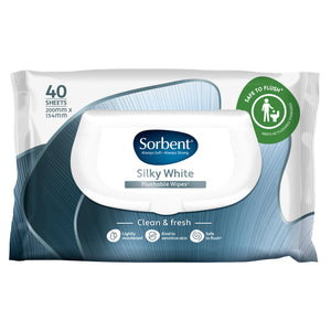 Sorbent Flushable Wipes 40 pack | Auckland Grocery Delivery Get Sorbent Flushable Wipes 40 pack delivered to your doorstep by your local Auckland grocery delivery. Shop Paddock To Pantry. Convenient online food shopping in NZ | Grocery Delivery Auckland | Grocery Delivery Nationwide | Fruit Baskets NZ | Online Food Shopping NZ Sorbent Flushable Wipes 40 pack are ink, dye, fragrance-free and pH neutral perfect for senstive skin. Health essentials at Paddock to Pantry.