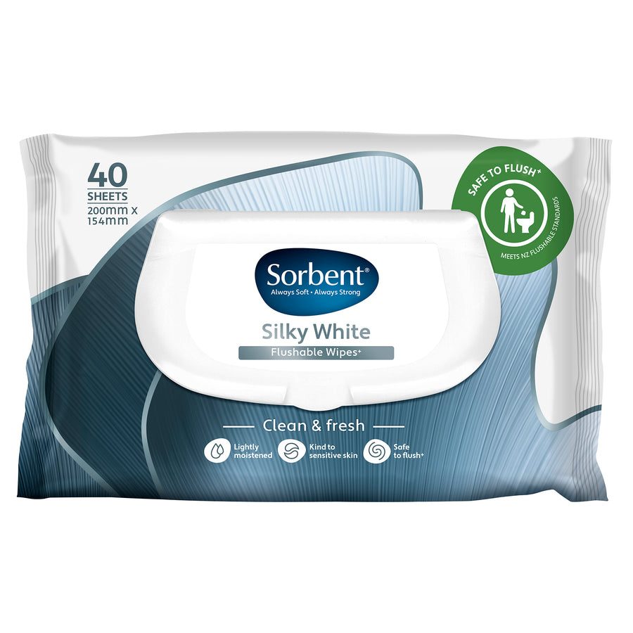 Sorbent Flushable Wipes 40 pack | Auckland Grocery Delivery Get Sorbent Flushable Wipes 40 pack delivered to your doorstep by your local Auckland grocery delivery. Shop Paddock To Pantry. Convenient online food shopping in NZ | Grocery Delivery Auckland | Grocery Delivery Nationwide | Fruit Baskets NZ | Online Food Shopping NZ Sorbent Flushable Wipes 40 pack are ink, dye, fragrance-free and pH neutral perfect for senstive skin. Health essentials at Paddock to Pantry.